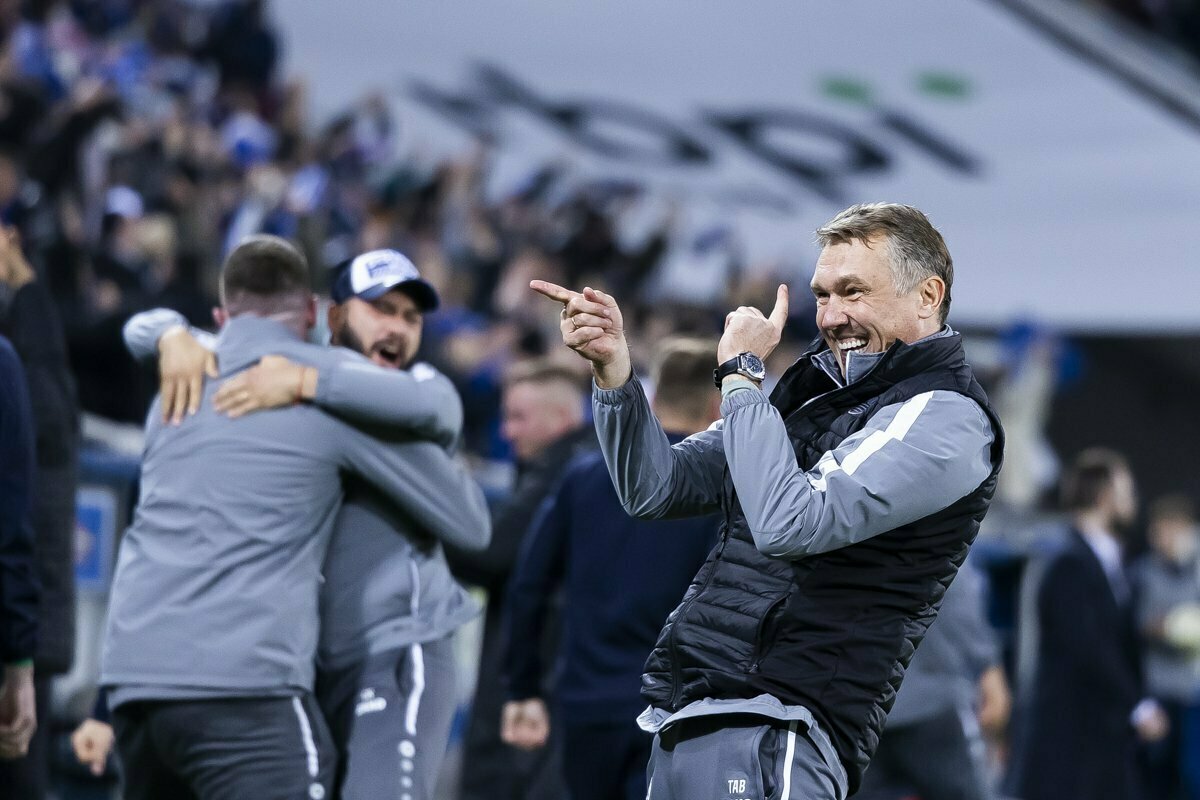 Искры и жесты Талалаева: как футбол едва не стал битвой на Преголе (фоторепортаж) - Новости Калининграда | Фото: Александр Подгорчук / «Клопс»