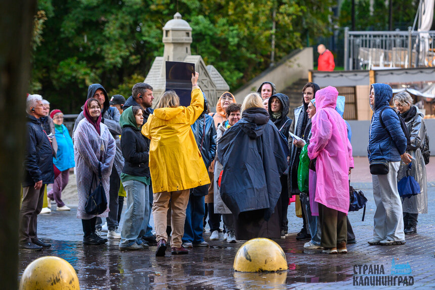 Туристы в Калининграде есть в любую погоду | Фото: Александр Мелехов