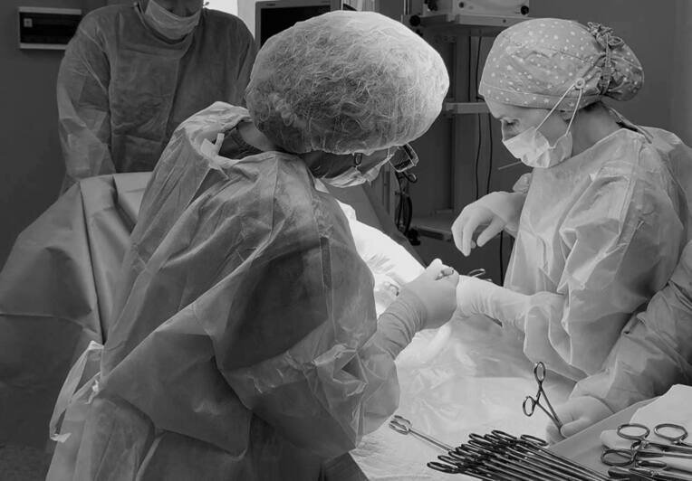 В перинатальном центре Калининграда женщина родила седьмого ребёнка после шести кесаревых - Новости Калининграда | Фото: канал министерства здравоохранения Калининградской области / Телеграм