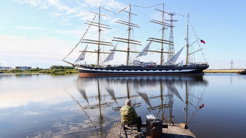 «Крузенштерн» к столетию обновится от бушприта до руля - Новости Калининграда | Фото: Александр Подгорчук / Архив «Клопс»