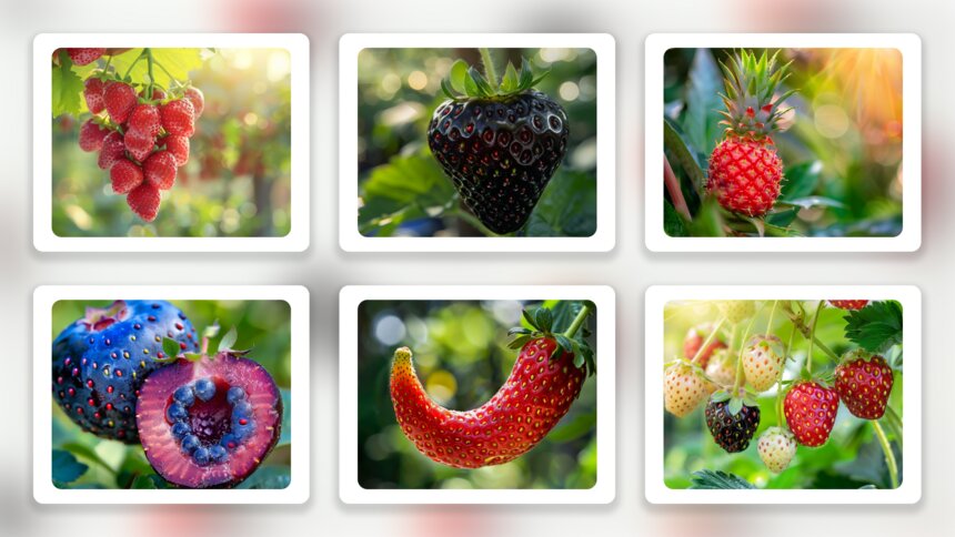 Фиолетовая клубника и полосатая черешня: калининградцы клюют на яркие картинки и покупают странные семена   - Новости Калининграда | Иллюстрация:  «Клопс»