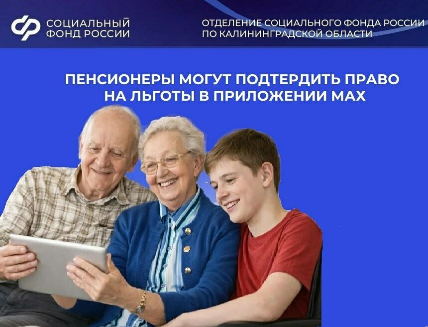 Цифровой документ может использоваться как полноценная замена бумажного удостоверения | Фото: Отделение Социального фонда РФ по Калининградской области