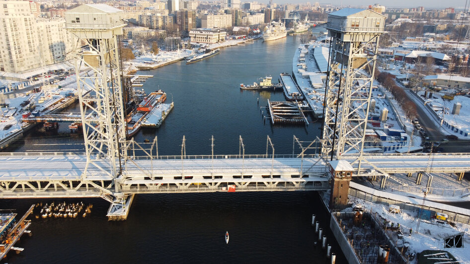 Как поворотный механизм стал подъёмным: 6 фактов о 100-летнем мосте, который стал одним из символов Калининграда  - Новости Калининграда | Е.Мосиенко