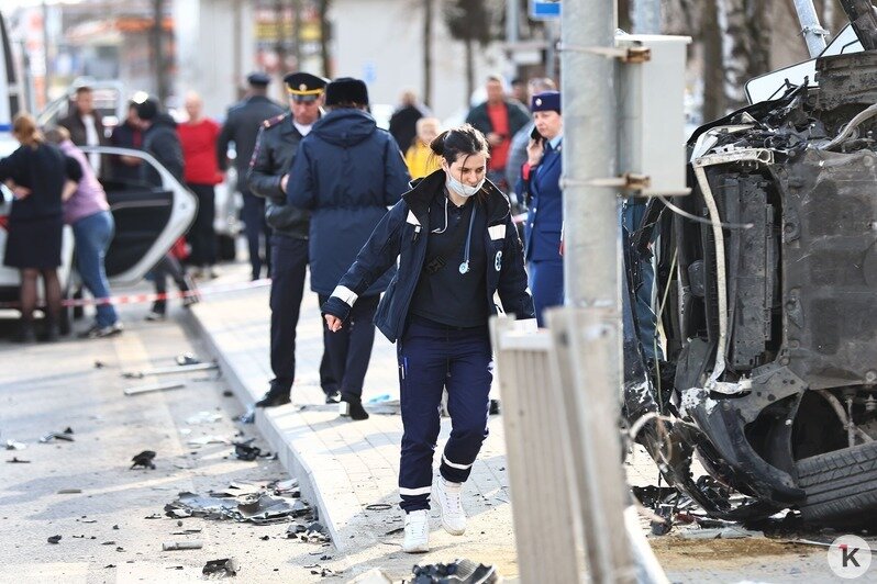 «Люди разлетелись, как кегли»: очевидец ДТП в Гурьевске рассказал, как всё произошло (фото, видео)   - Новости Калининграда | Фото: Александр Подгорчук / «Клопс»