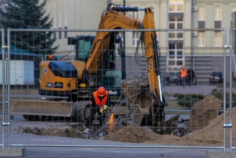 В середине марта работы шли полным ходом | Фото: Маргарита Юркова