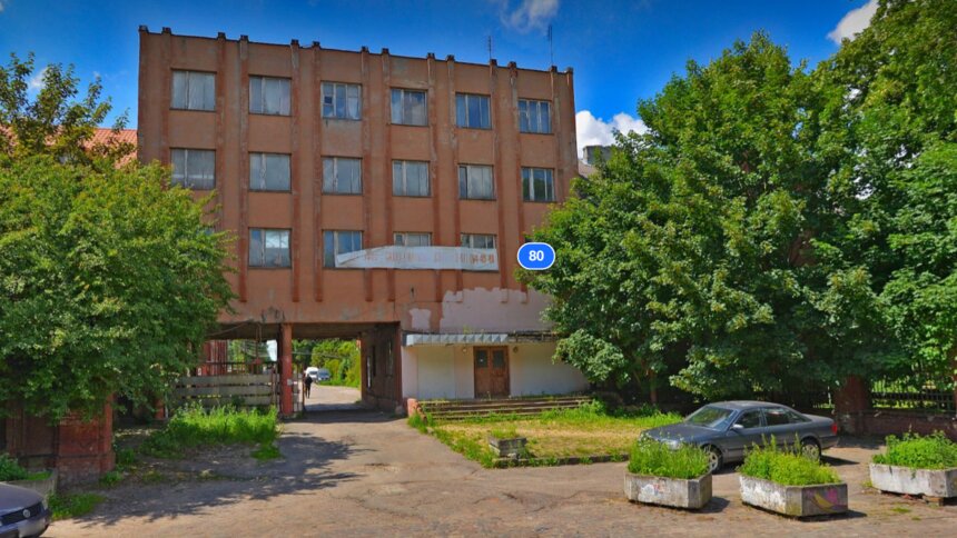В Калининграде пройдёт ремонт на исторической территории мясокомбината, где до войны была скотобойня с рестораном - Новости Калининграда | Скриншот сервиса  «Яндекс Карты»