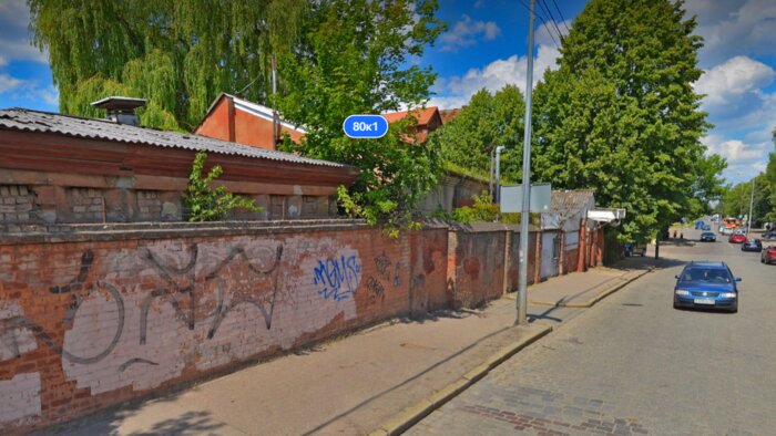 В Калининграде пройдёт ремонт на исторической территории мясокомбината, где до войны была скотобойня с рестораном - Новости Калининграда | Скриншот сервиса  «Яндекс Карты»