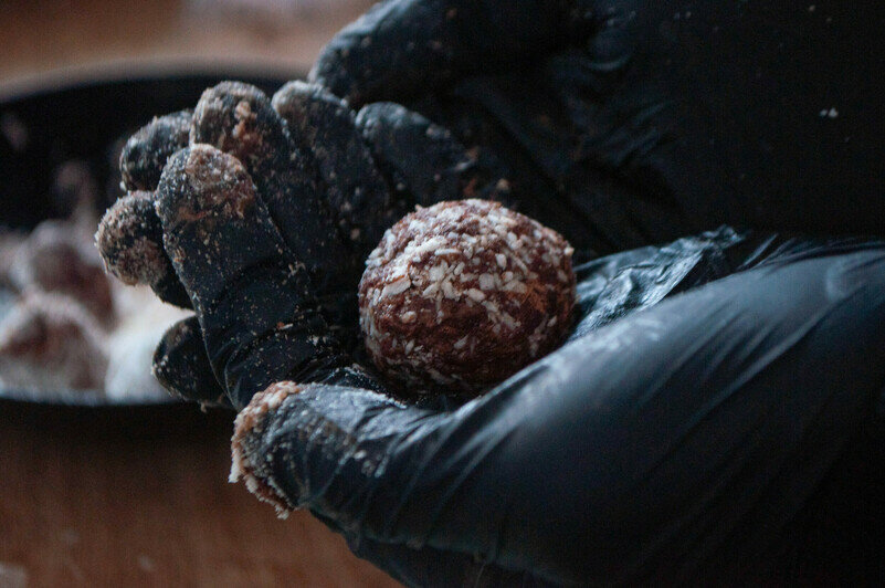 Завершился праздник большой дегустацией. | Фото: Ксения Андреева
