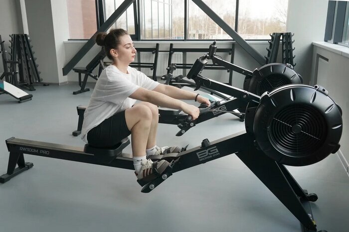 На новые тренажёры в Славске рвутся за здоровьем и красотой не только молодые, но и пенсионеры | Фото: правительство Калининградской области