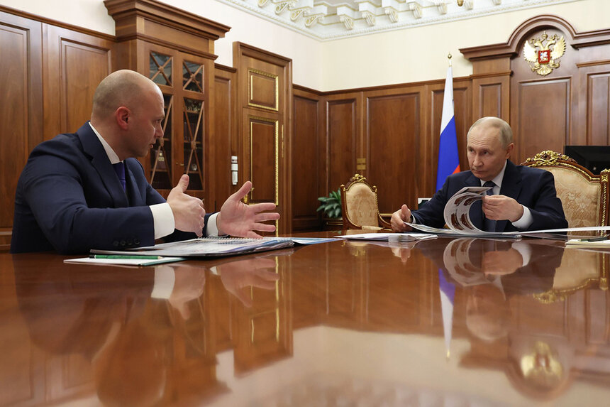 Беспрозванных заявил о росте экономики и снижении госдолга в Калининградской области - Новости Калининграда | Фото: Пресс-служба Президента РФ