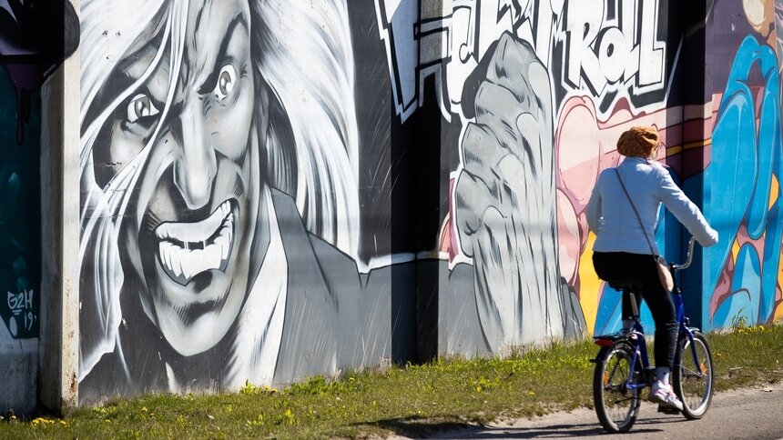 «Это же страшно, понимаете?»: Дятлову расстроили незаконные калининградские граффити   - Новости Калининграда | Фото: архив «Клопс»