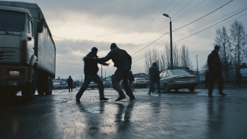 «Страшнее смерти сына уже ничего не будет»: мать убитого на Рассветной 34-летнего калининградца рассказала о трагедии    - Новости Калининграда | Иллюстрация: Ксения Александрова / Midjourney