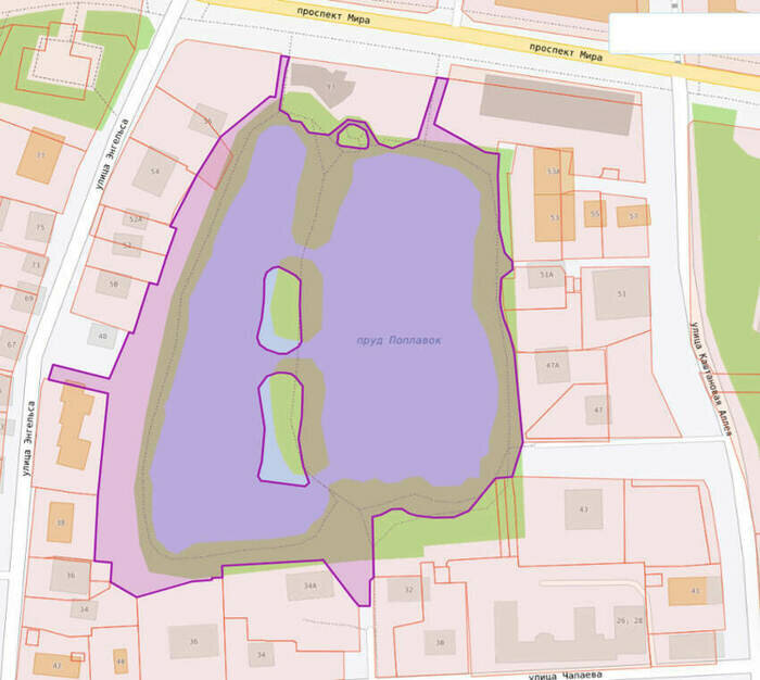 На Поплавке в Калининграде пробурят скважины, чтобы понять степень загрязнения озера    - Новости Калининграда | Фото: скриншот проектной документации
