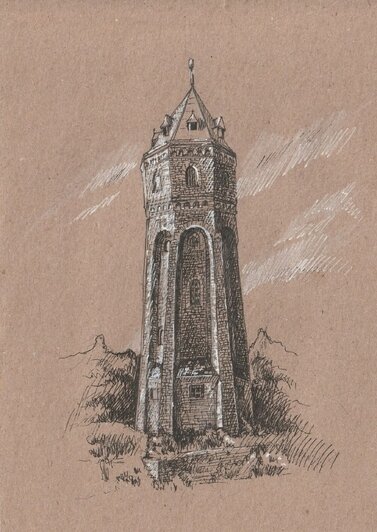 Сибирячка влюбилась в Калининград с первого взгляда, перевезла сюда большую семью и стала рисовать старые дома (фото) - Новости Калининграда | Фото: Лидия Тычкина