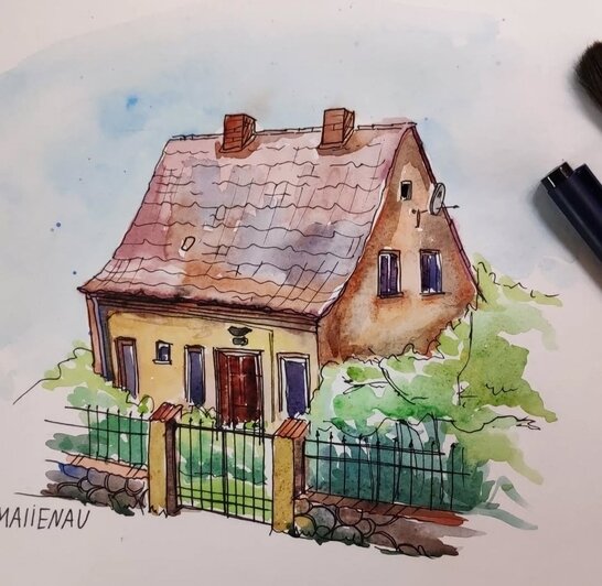 Те самые домики  | Фото: Лидия Тычкина