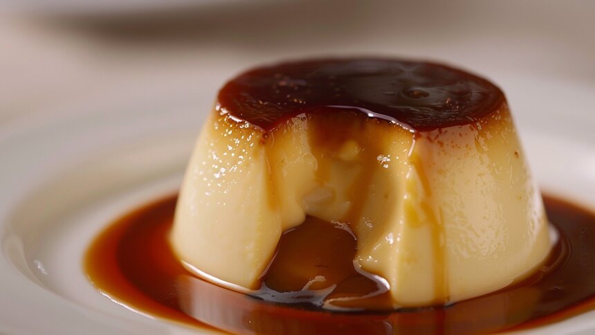 Добавки пудинга попросят дети и взрослые: как на домашней кухне сотворить карамельный шедевр  - Новости Калининграда | Иллюстрация: Ксения Александрова / Midjourney