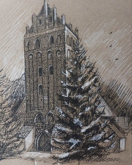 Сибирячка влюбилась в Калининград с первого взгляда, перевезла сюда большую семью и стала рисовать старые дома (фото) - Новости Калининграда | Фото: Лидия Тычкина