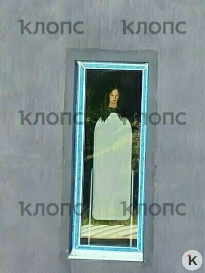 Цветы на участке и странная кукла с зеркалом в окне соседей напротив дома Екатерины | Фото: предоставила Екатерина 