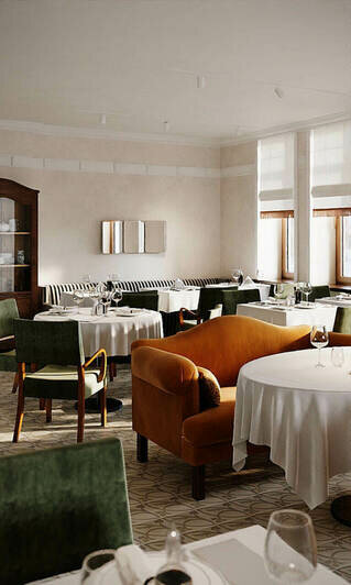 Советский люкс: в Калининграде появится комплекс с рестораном и музеем, где посетители смогут участвовать в киносъёмках - Новости Калининграда | Эскизы проекта