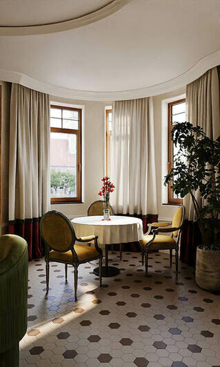 Советский люкс: в Калининграде появится комплекс с рестораном и музеем, где посетители смогут участвовать в киносъёмках - Новости Калининграда | Эскизы проекта