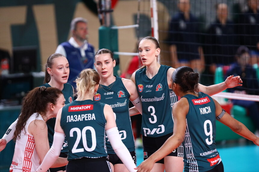 В полуфинале Кубка России «Локомотив» встретится с «Корабелкой» из Санкт-Петербурга.  | Фото: ВК «Локомотив»