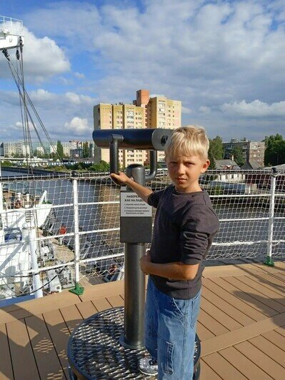 Воды и моря наш герой не боится с детства | Фото: архив героя публикации