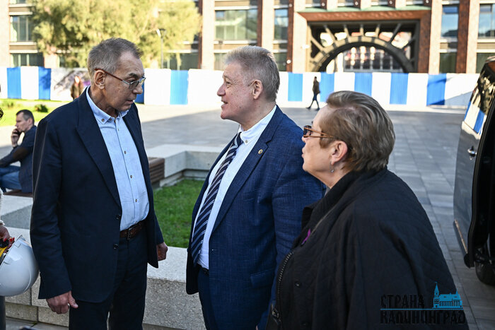Президент БФУ Андрей Клемешев  отдельно отметил роль Бооса в развитии университета | Фото: Александр Подгорчук