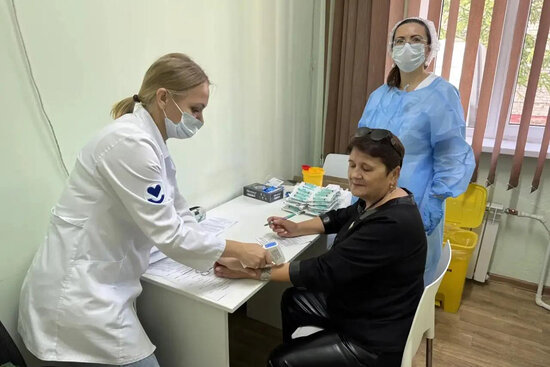 Возможностями профилактического мероприятия воспользовались более ста человек | Фото: правительство Калининградской области