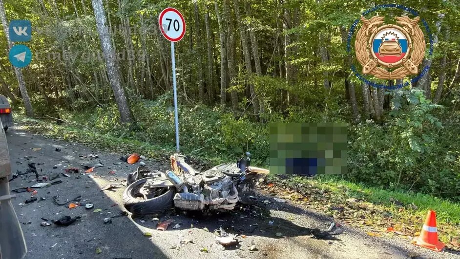 Под Полесском подросток на мотоцикле попал под фуру и погиб на месте   - Новости Калининграда | Фото: Госавтоинспекция Калининградской области