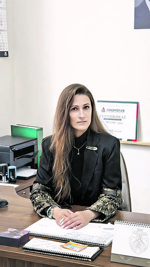 Директор школы Кристина Антоновна Семенова и заместитель директора по учебно-воспитательной работе Наталья Пацина | Фото: Александр Подгорчук