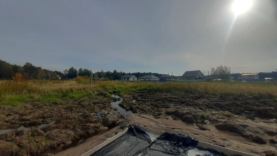 В Нивенском обследовали территории, которые регулярно затапливает - Новости Калининграда | Фото: сообщество ГБУ КО «Балтберегозащита» / «ВКонтакте»