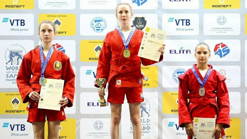 Калининградская дюймовочка выиграла первенство мира по самбо - Новости Калининграда | Фото: министерство спорта Калининградской области