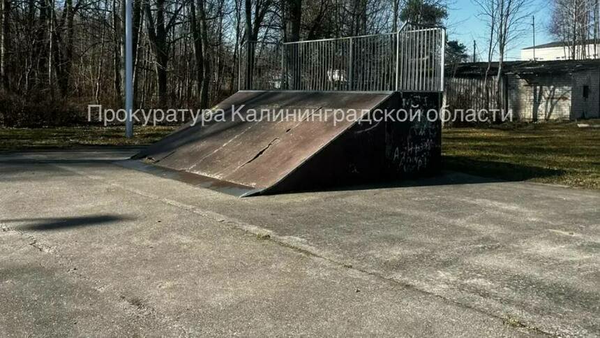 Сломала руку на скейт-площадке: в Краснознаменске суд взыскал с властей компенсацию за травму 9-летней девочки  - Новости Калининграда | Фото: прокуратура Калининградской области