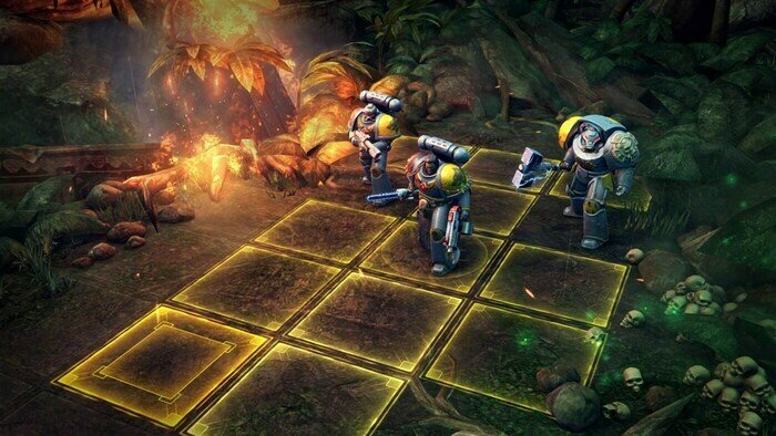 Скриншот из игры Warhammer 40,000: Space Wolf, HeroCraft, источник: herocraft.com
