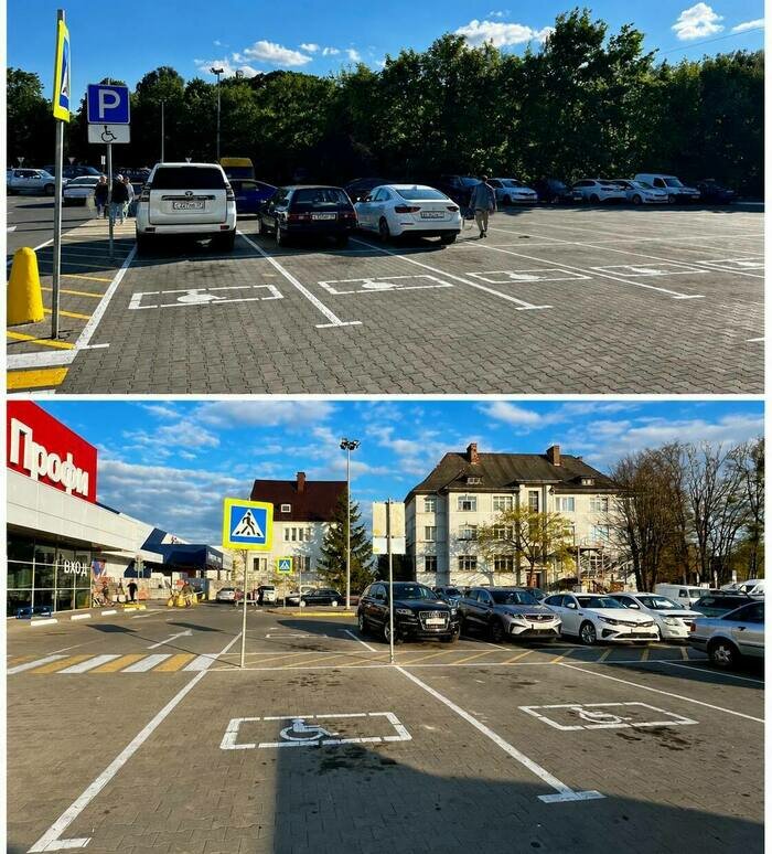 Калининградец полтора года бьётся за парковку, а на другом конце города водители плевать хотели на пешеходов (фото) - Новости Калининграда | Фото: Владимира Дядя