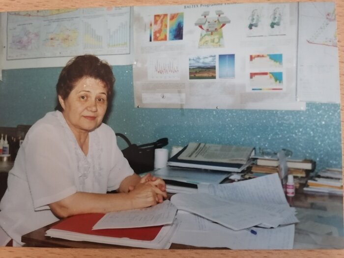 2007 год. Кандидат географических наук Галина Баринова на кафедре геоэкологии  | Фото: архив героя публикации