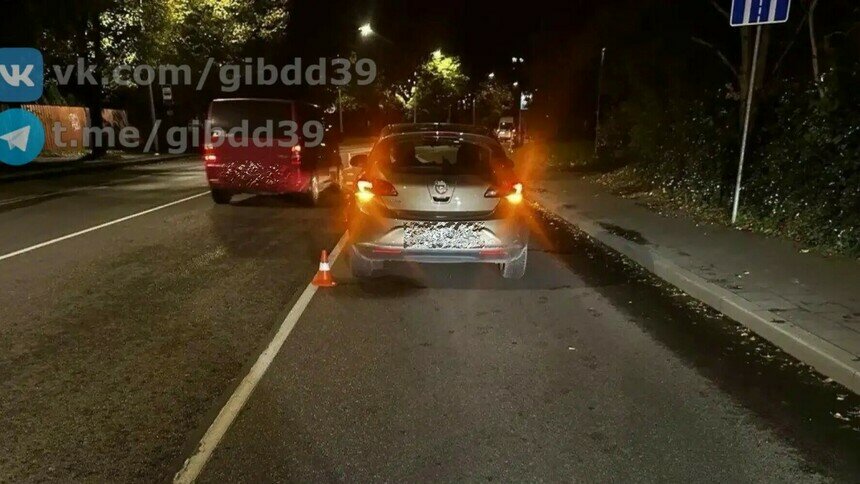 В Калининграде на Судостроительной сбили 17-летнюю девушку  - Новости Калининграда | Фото: Госавтоинспекция Калининградской области