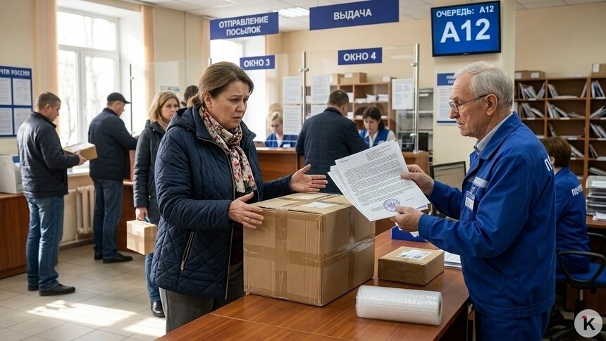 Вернули посылку без объяснений: отправить почтой проданную по объявлению вещь калининградцам стало сложнее - Новости Калининграда | Иллюстрация: «Клопс» / нейросеть Gemini